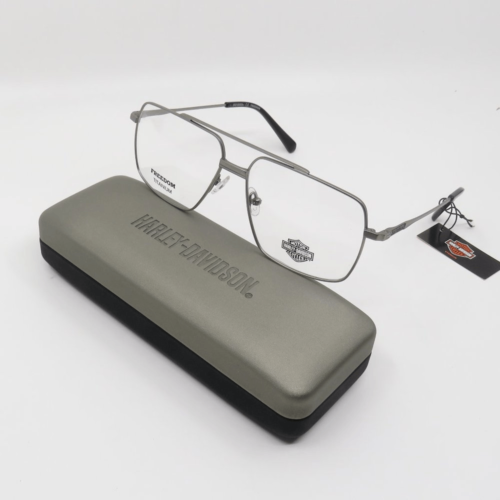 Harley Davidson HD9020/V 011 New Matte Light Nickeltin Men's Eyeglasses